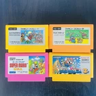 Lot of 4 Mario Bros. USA Series Nintendo Famicom Japanese Version Action Retro