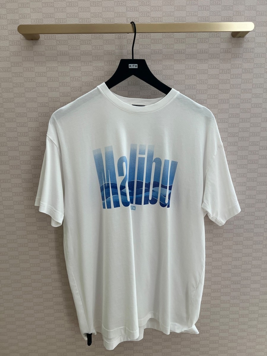 🏝️ EXCLUSIVE 🏝️ Kith Malibu Wavy Logo Vintage Tee | XS-XXL