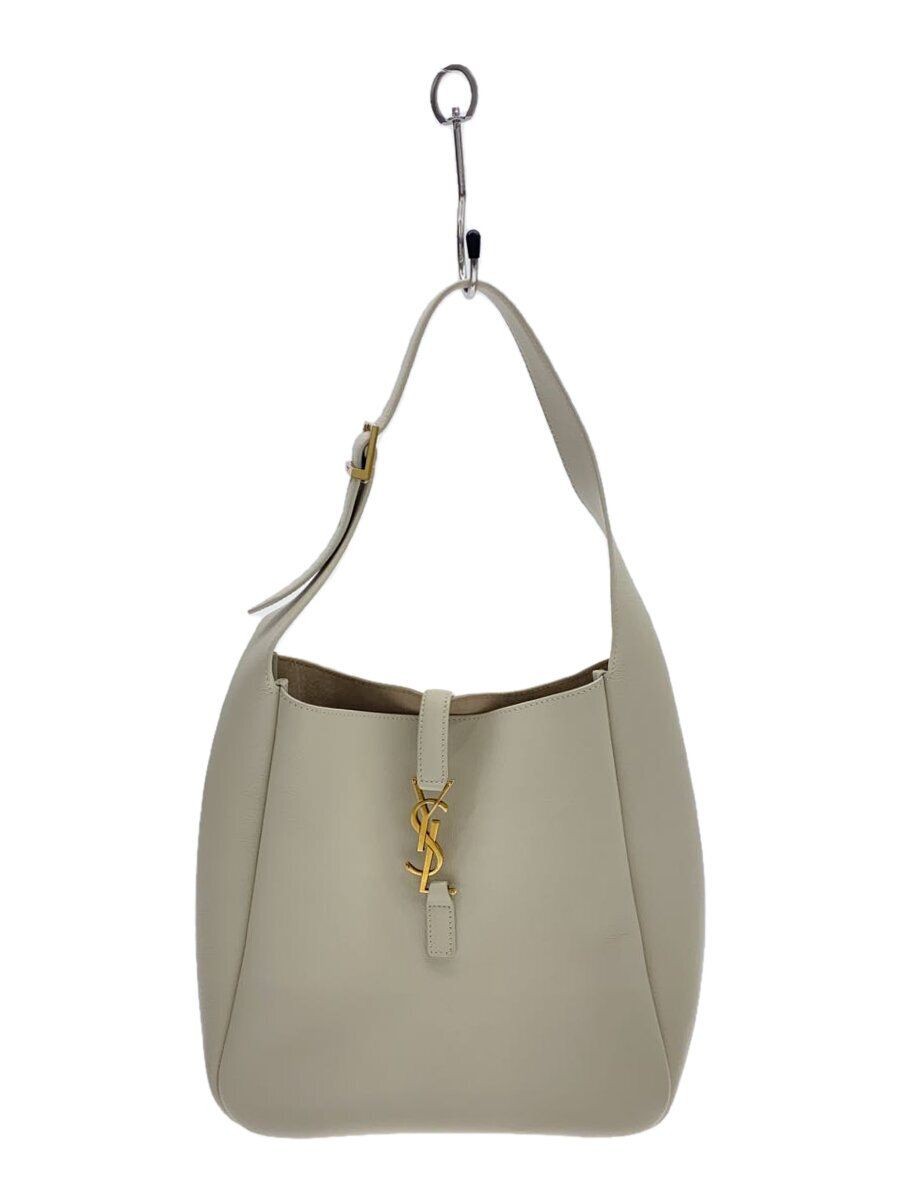 Borsa a tracolla SAINT LAURENT [Acquisto] 713938 bianca tinta unita usata