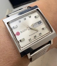 Rado Manhattan Automatic Men's Antique Watch Working Condition
