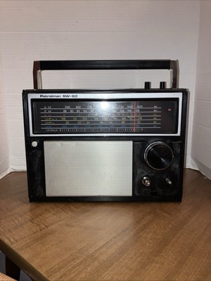 Realistic Patrolman Radio Shack SW-60 6 Band AM FM SW VHF Radio 12-779 ...