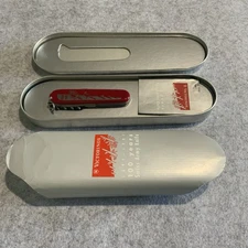 Victorinox Swiss Army Knife Red Spartan 91mm 100 Years 1897-1997 New In Tin
