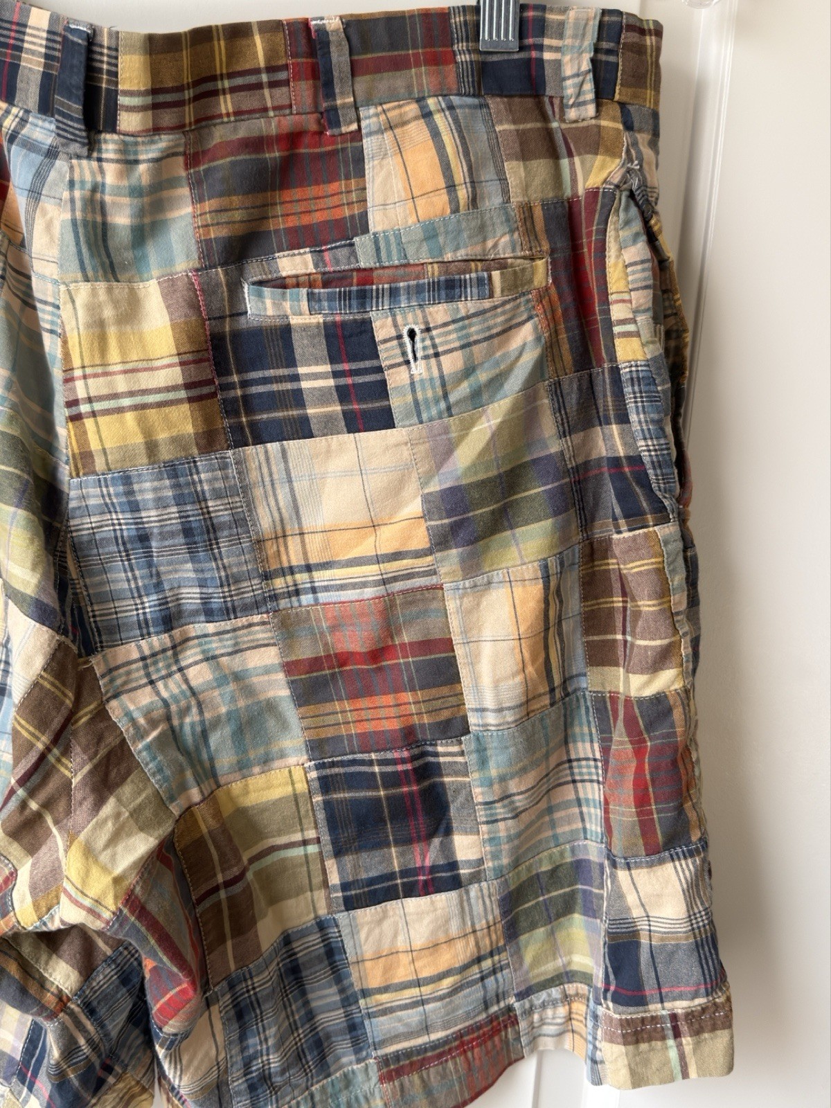 Brooks Brothers 346 Madras Patchwork Outdoor Berm… - image 7