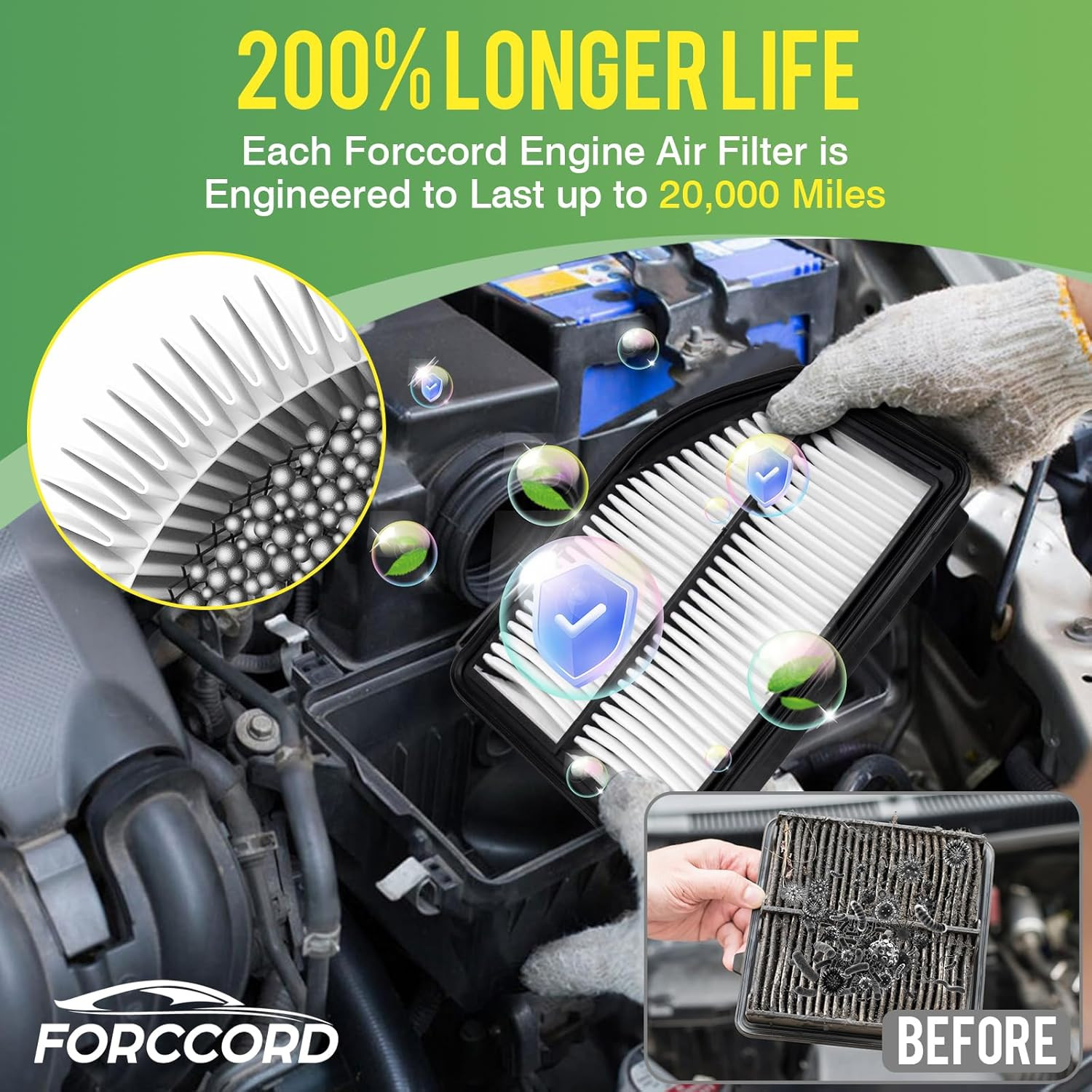 Cabin & Engine Air Filter Fit for Honda CR-V CRV CR V 2012 2013 2014 L4 2.4L Act