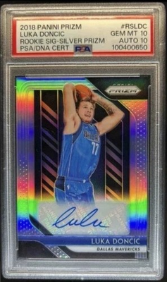 #ad Mystery Nba 3$ Packs Luka Doncic Silver Rc Auto Psa 10 Chaser $3.00