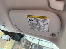 Passenger Sun Visor Without Sunroof With Illumination Fits 13-19 ESCAPE