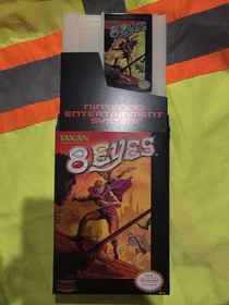 TAXAN 8 Eyes for Nintendo NES  w/ Box, Action Adventure