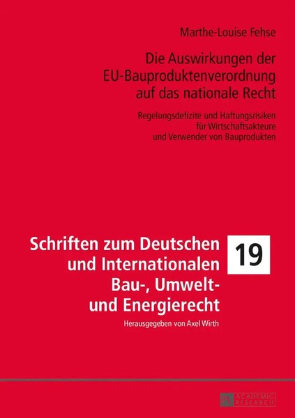 Die Auswirkungen Der Eu-Bauproduktenverordnung Auf Das Nationale Recht | Fehse-image