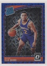 2018 Panini Donruss Optic Rated Rookie Blue Velocity Prizm Elie Okobo #159 0g46