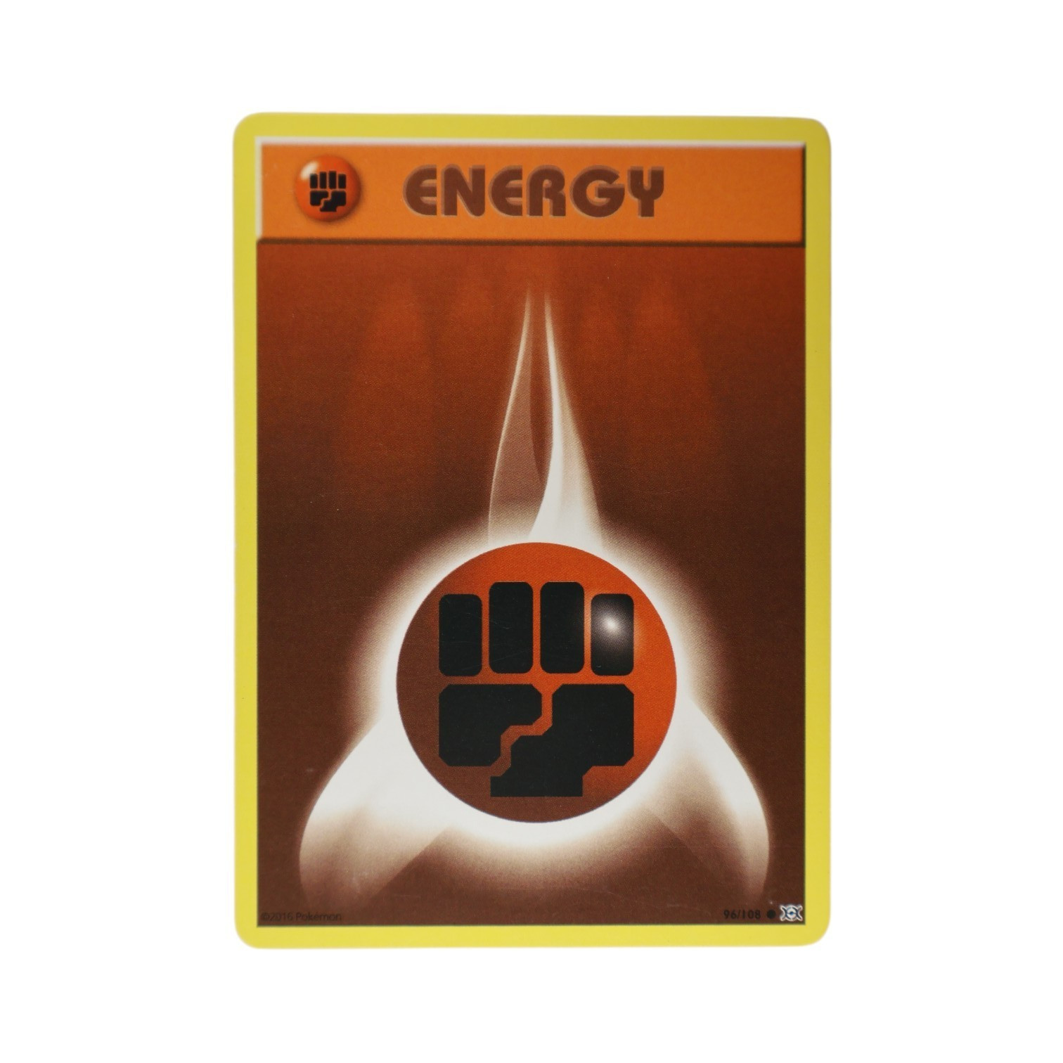 Fighting Energy 96/108 Common XY Evolutions NM Pokemon TCG
