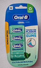 3 Pack Oral-B Pro Health Comfort Plus Mint ORIGINAL Dental Floss 43.7 YD Each