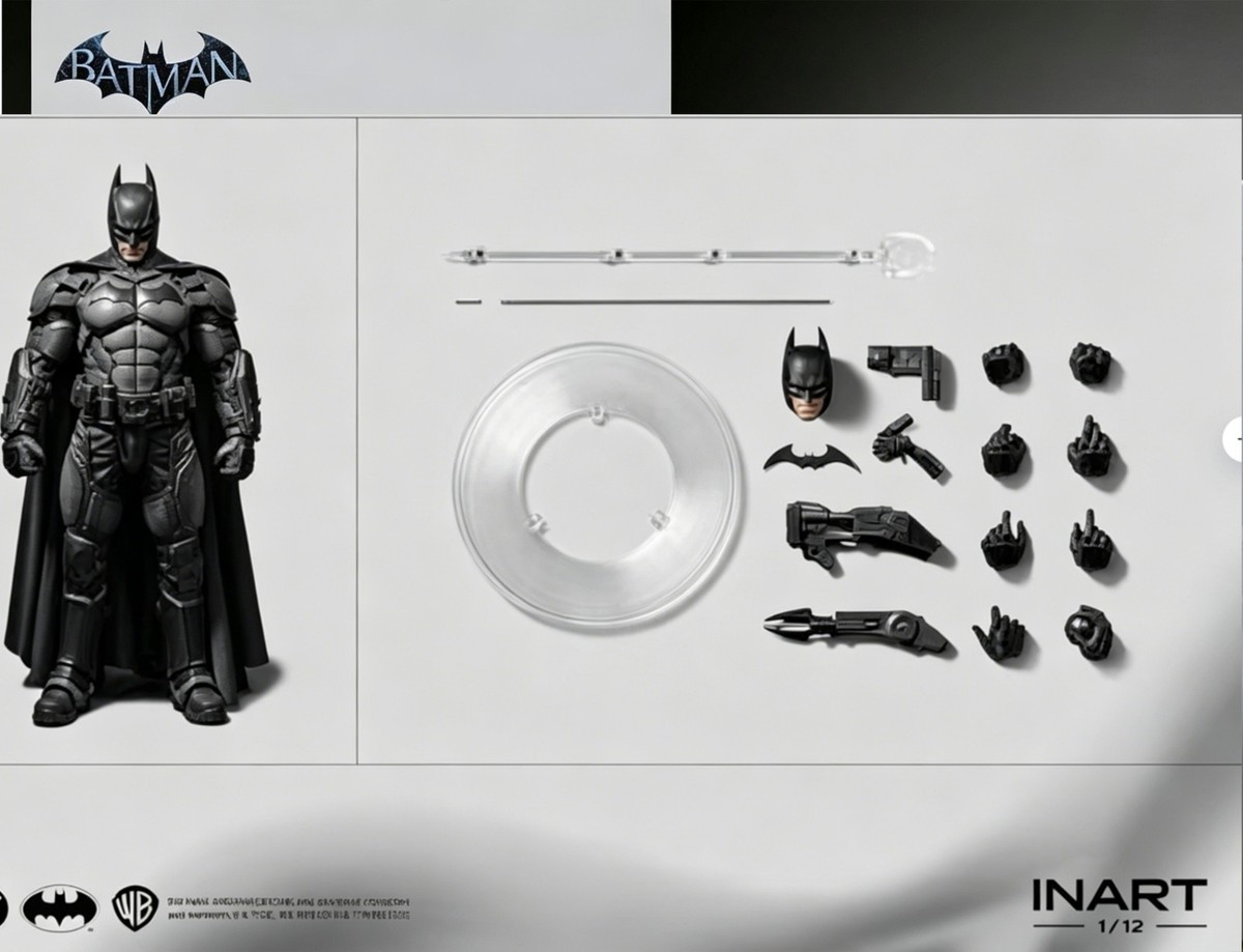 INART MAG-G0003 1/12 Batman Arkham Origins Collectible Action