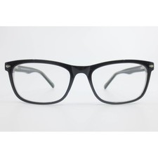 Warby Parker WP 4010 BK/CR Black Clear Crystal Rectangular Frames 50-18-140