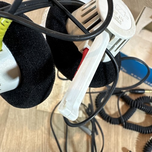 Słuchawki Sennheiser HD414 vintage oryginalne pudełko i papierkowa robota niesprawdzone - Zdjęcie 8 z 21