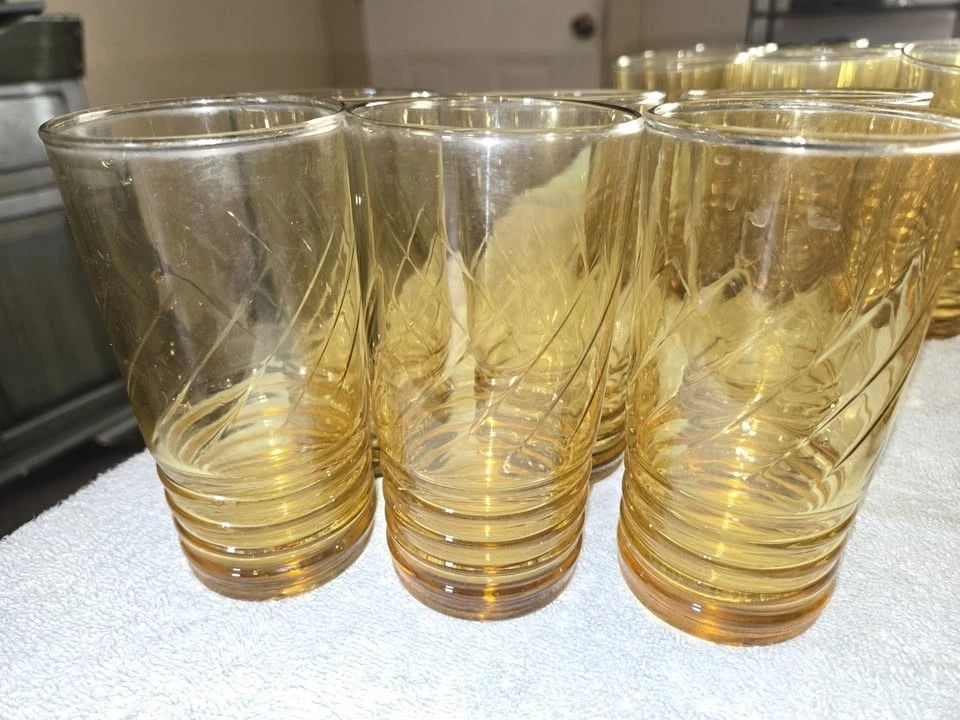 vintage glassware set products for sale | eBay