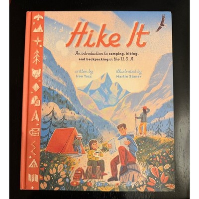 Hike It Intro to Camping Hiking Backpacking USA Iron Tazz Hardcover Book