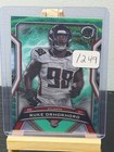 Front of 2024 Topps Resurgence - Rookies Ruke Orhorhoro #105 Aqua Surge Refractor /249