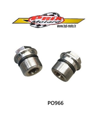 Honda CB 750 F 1975/1978 Emgo Paar Neue Gabelstopfen Bushing PO966