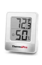 ThermoPro TP49W Indoor Thermometer Hygrometer Temperature Humidity Gauge 3” Tall