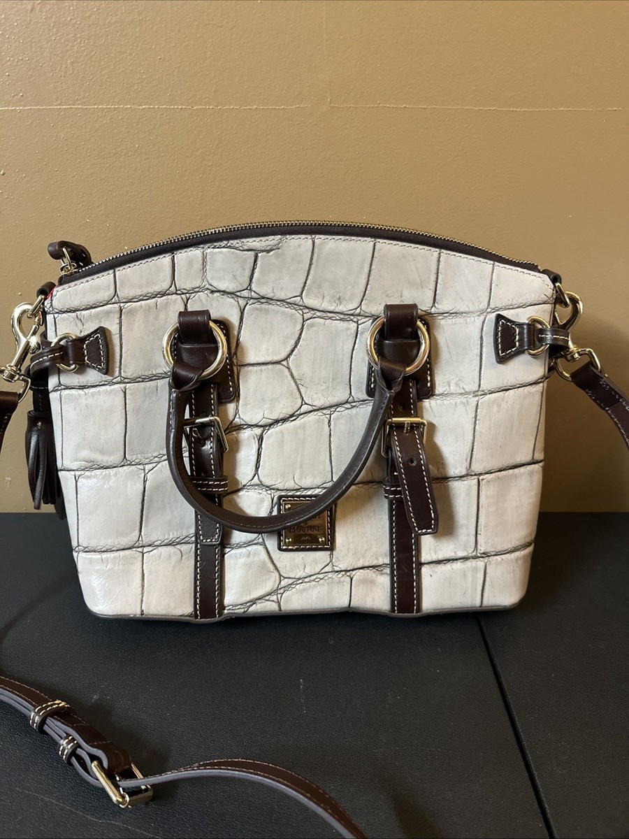 格安！HERMES DERBY SOFTSHELL サイズ S Dooney & Bourke Denison Croc Bristol Satchel-Taupe-NEW-A707625 | eBay