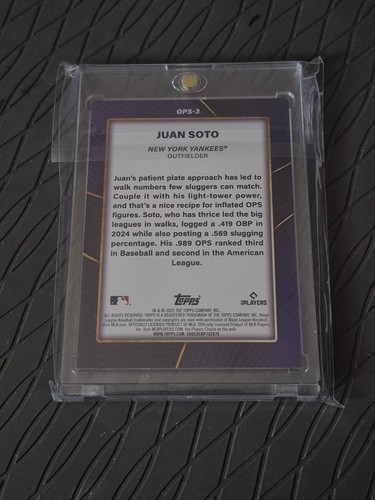 (/99) Juan Soto 2025 TOPPS SERIES 2 Baseball Card - Picture 7 of 7