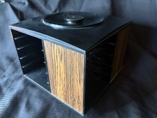 Vintage Stowaway 8 Track Tape Spinning Carousel Storage Rack Organizer Holder 20