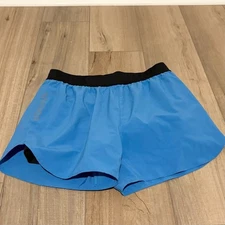 Whoop WOMEN'S SPEED SHORT 4" BLUE SIZE MEDIUM