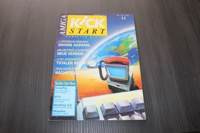Amiga Kickstart Computer Magazin 1991 Ausgabe 12