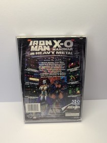 Iron Man / XO Manowar in Heavy Metal Sega Saturn COMPLETE W/REG CARD TESTED 