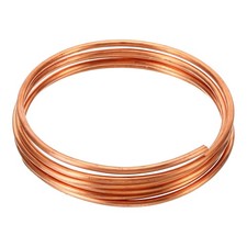 Soft Copper Wire, 10Gauge/2.5mm Diameter 1.2m/3.9ft Spool Craft Wire