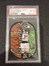 1997 Skybox Ex2001 Kevin Garnett Jambalaya PSA 8