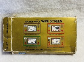 Nintendo Game & Watch  ~Fire~ Wide Screen FR-27 Nintendo 1981