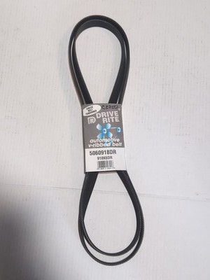 V-RIBBED BELT Drive Rite 5060918DR 918K6DR New Old Stock