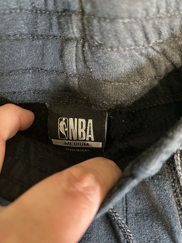 NBA Boys Sweatpants Pants blac Jogger Basketball, Size Medium (14-16), Pre-Owned - Picture 5 of 6