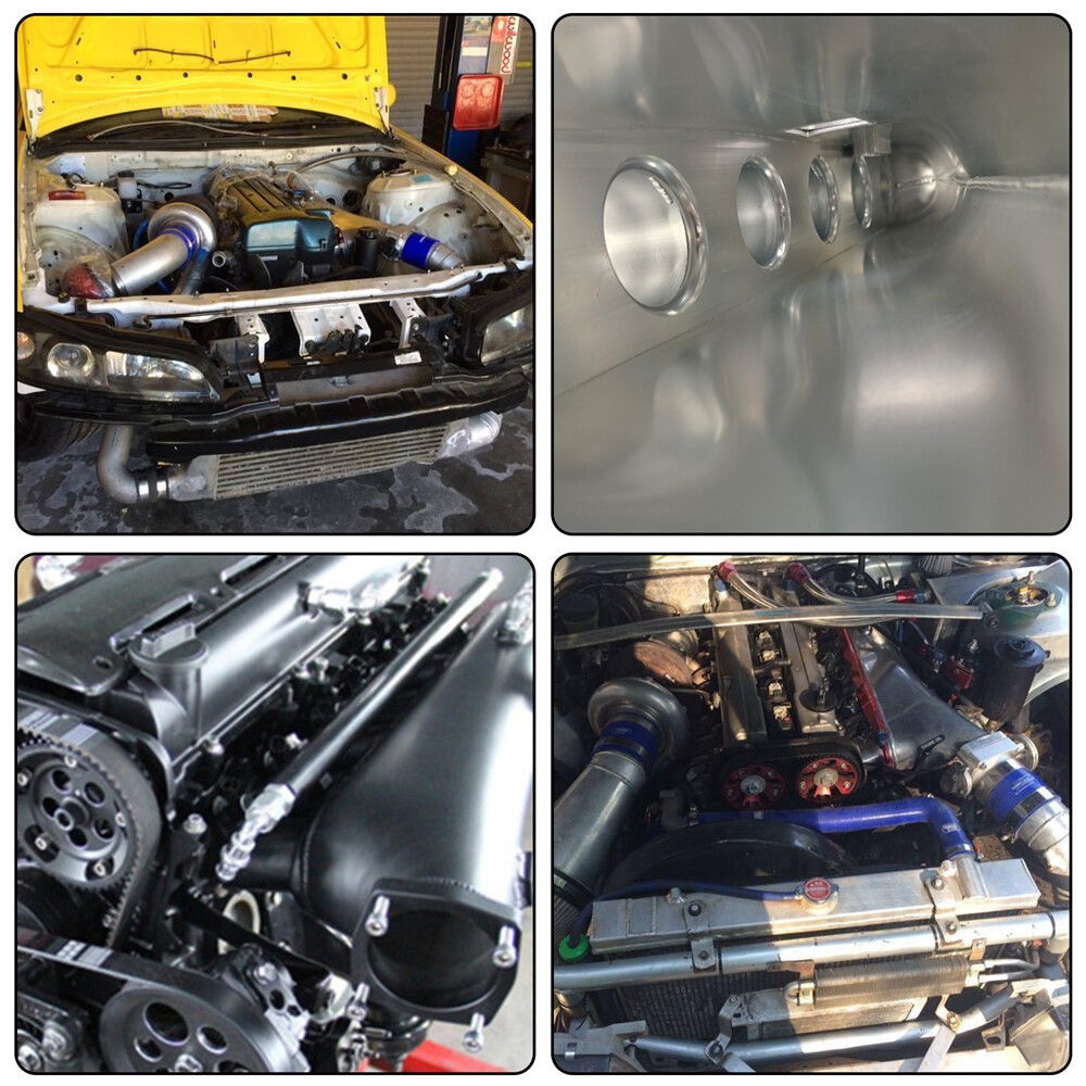 Intake Manifold Fuel Rail 90mm Throttle Body For Toyota Supra MK4 2JZ