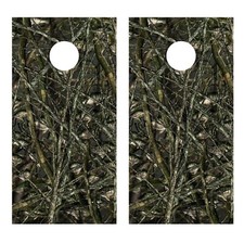 Crappie Camo Design Cornhole Board Decal Wraps