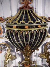 APPLIQUE FER FORGE VASE