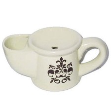 Comoy Standard Ceramic Shave Mug 2 with Decal Design for Grooming Routine