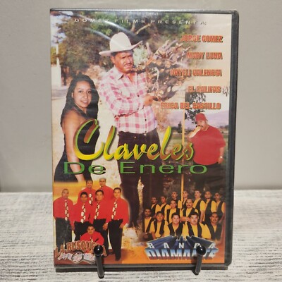 Claveles De Enero Jorge Gomez Mary Luna Spanish Dvd NEW SEALED