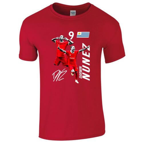 Liverpool Player T-Shirt - Adult - Choose from Salah, Diaz, Nunez & Szoboszlai - Picture 4 of 11