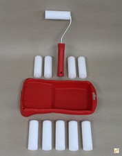Lackier Set Schaumstoff  FEIN 10cm Schaumwalzen Lackierwalzen 12 tlg.