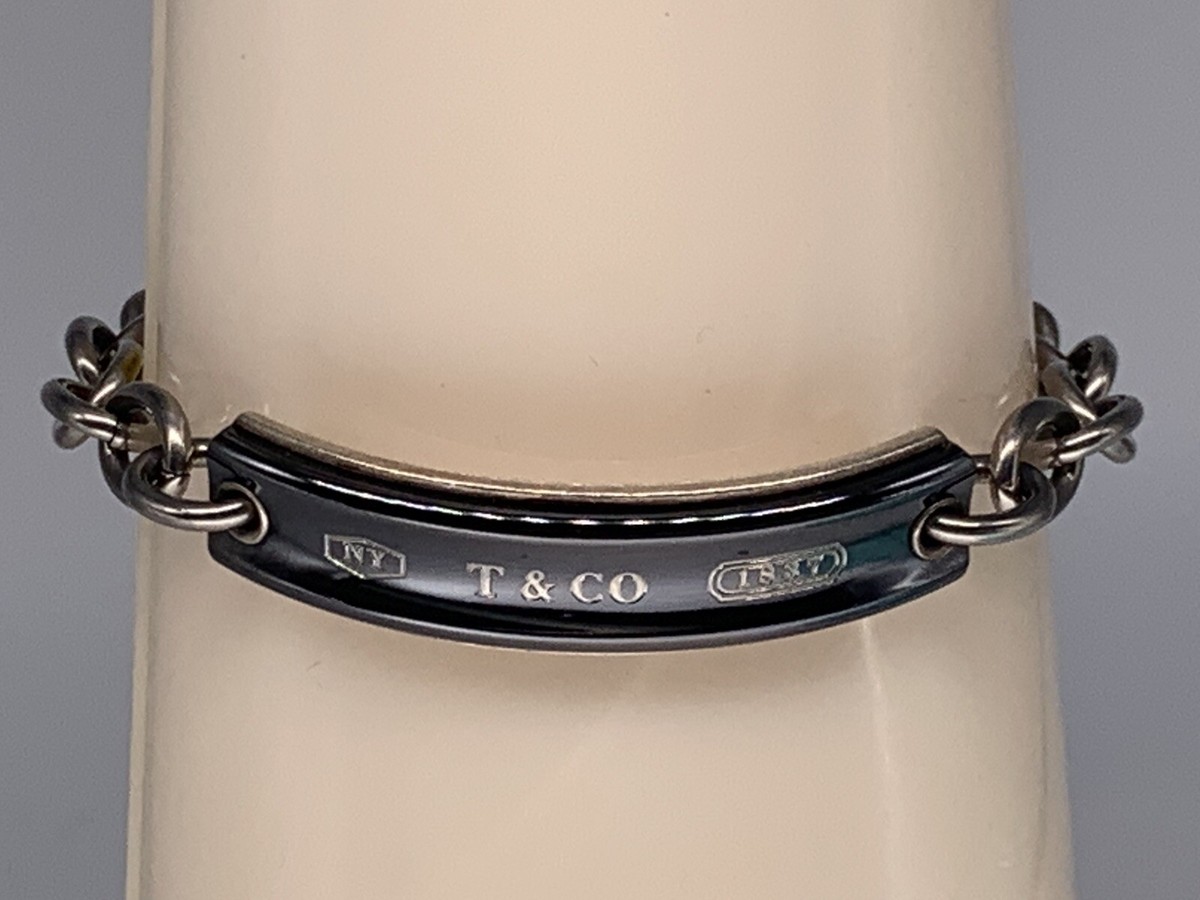 Tiffany & Co. Titanium Link 1837 ID Link Bracelet 8.5 Tiffany & Co. Titanium Link 1837 ID Link Bracelet 8.5