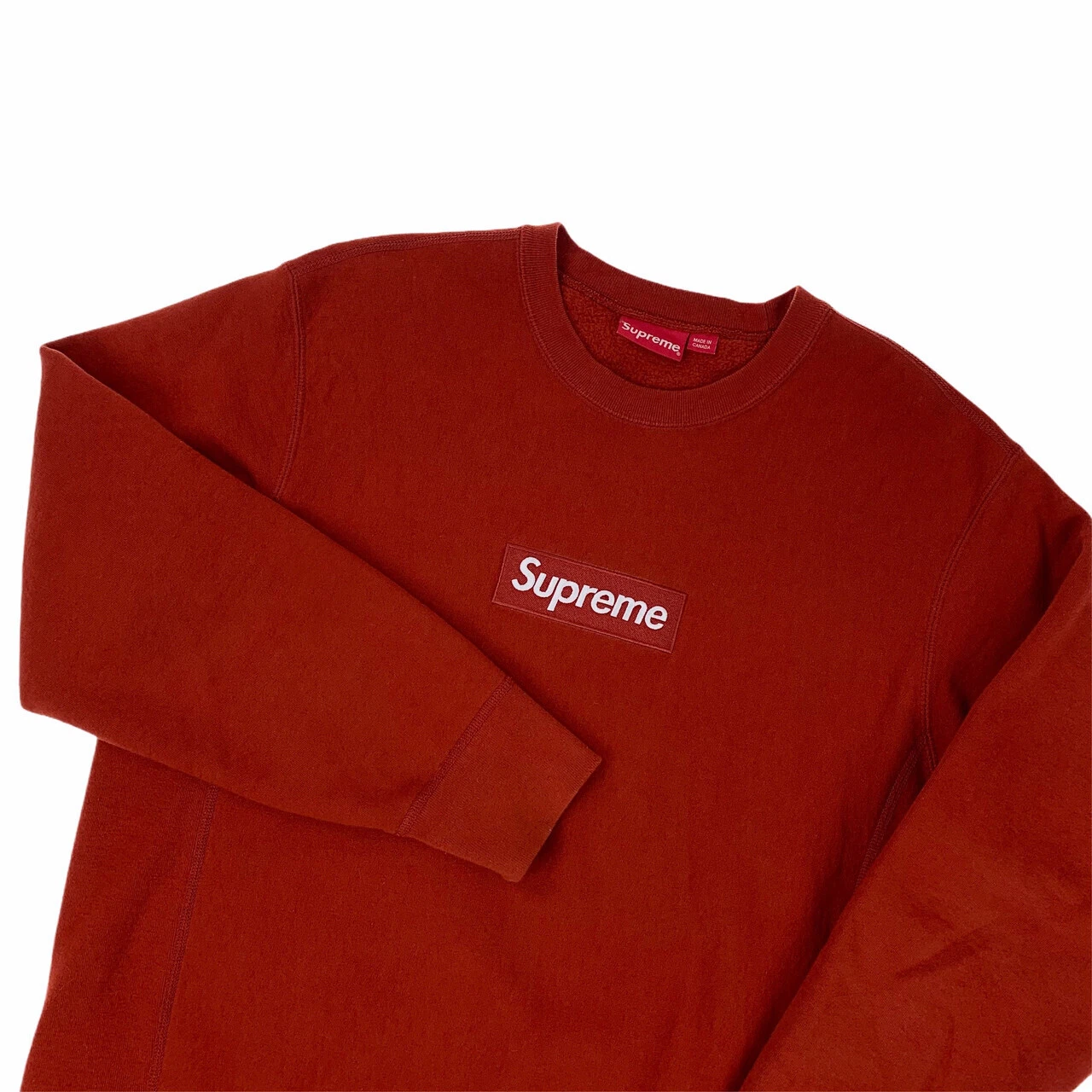 Sweat shirt logo Supreme F/W 18 Rust Box