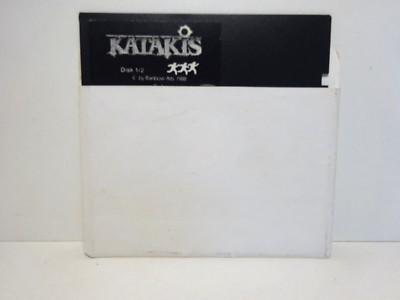 KATAKIS,Spiel,Vintage,Diskette für Commodore 64/128