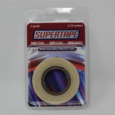 SuperTape Low Profile Non Glare Lace Wig Hair Extension 3/4" X 3 Yard True Tape