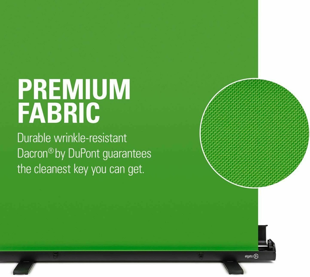 Elgato 10GAF9901 Green Screen Collapsible Chroma Key Panel