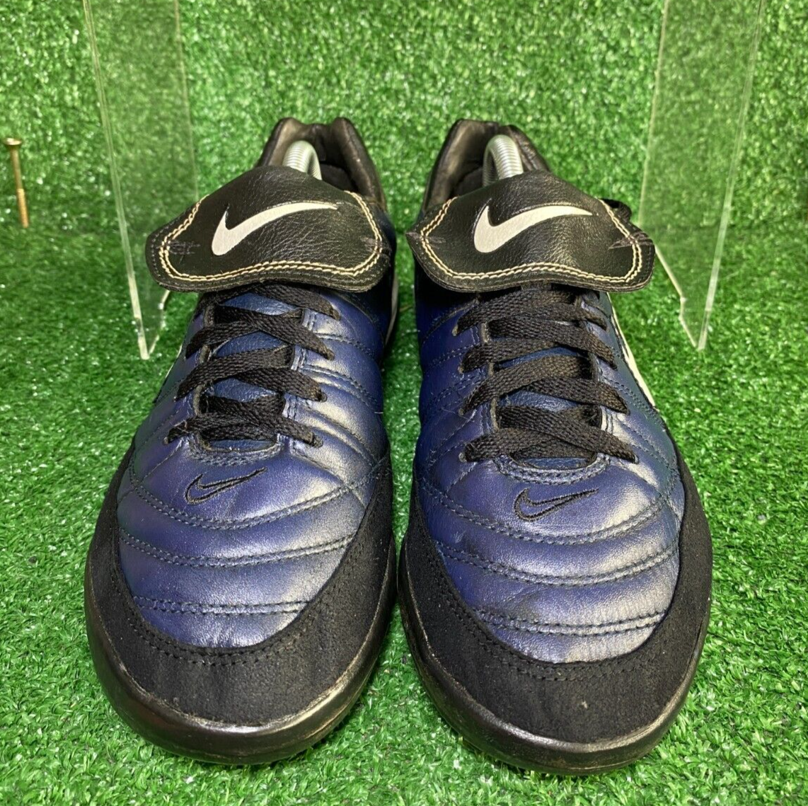 1998 Nike Air Brasilia TF IC Leather Legend 9.5 US Ronaldinho R10