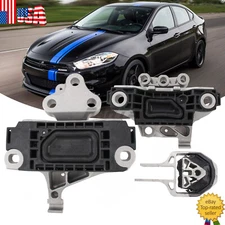 Engine Transmission Motor Mount Kit Set of 3pc for 2013-2016 Dodge Dart 2.0L