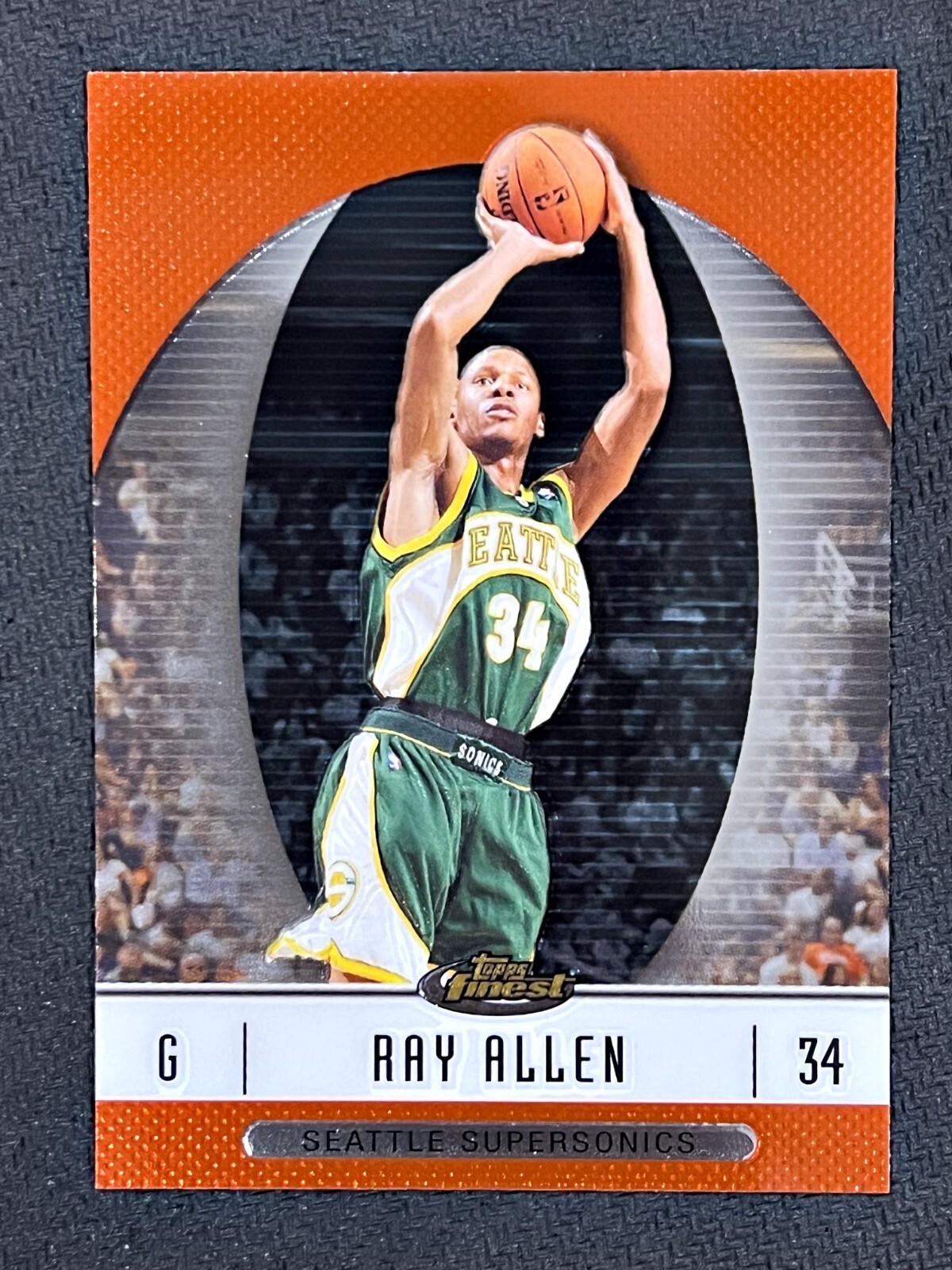 Ray Allen #40 Basketball Cards 2006 Finest trading card — raw and PSA graded price guide