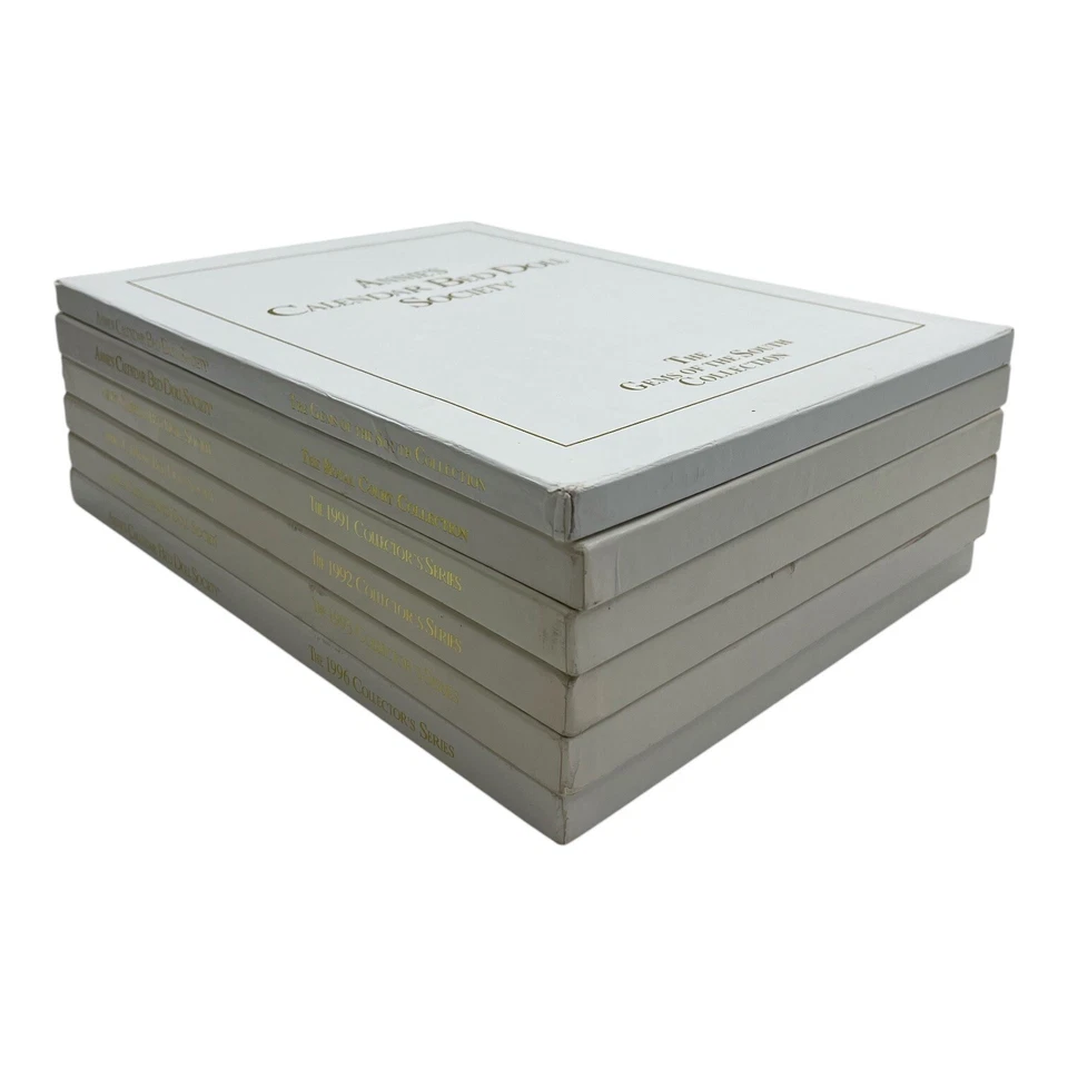 90s Annie's Calendar Bed Doll Society Royal Court & Gems Of The South Collection - Image 4 of 4